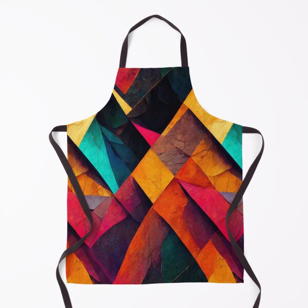 Item preview, Dimora - Abstract diamonds in rich play of colors (2/4) designed and sold by sabantha.