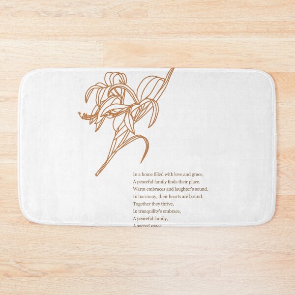 Item preview, In a Home Filled With Love and Grace designed and sold by TheFocusedShop.