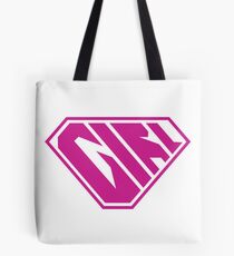 Girl SuperEmpowered (Pink) Tote Bag