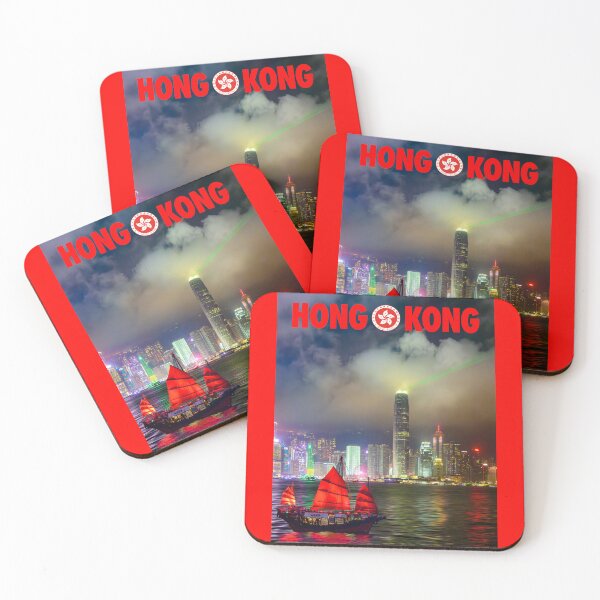 Item preview, Vintage Style Hong Kong Travel Poster designed and sold by travelwitheric.