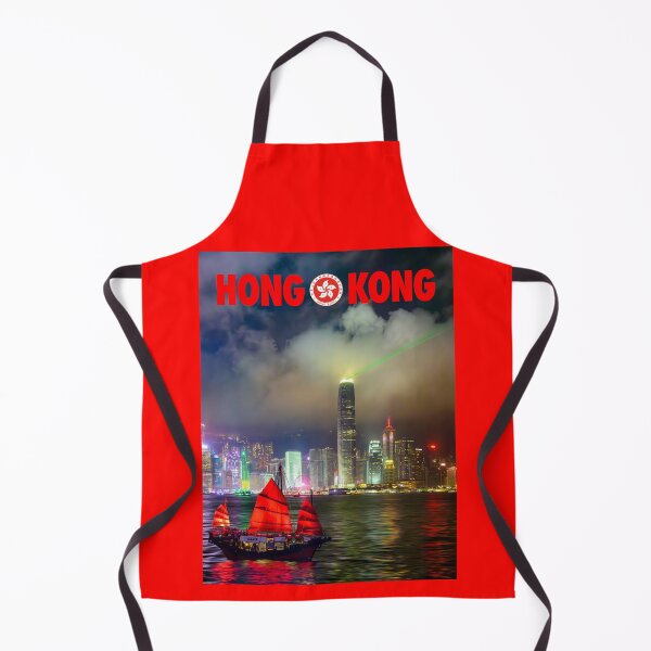 Item preview, Vintage Style Hong Kong Travel Poster designed and sold by travelwitheric.