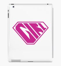 Girl SuperEmpowered (Pink) iPad Case/Skin