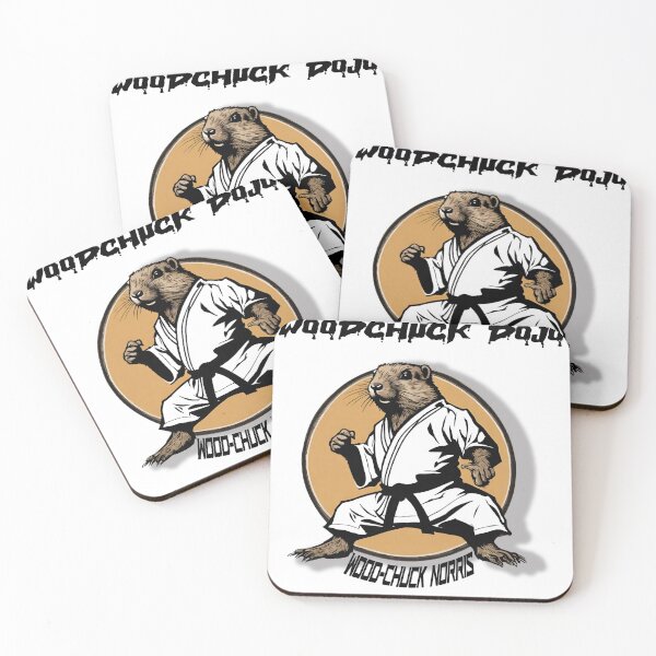 Item preview, woodchuck dojo wood-chuck norris  designed and sold by ffcstore.