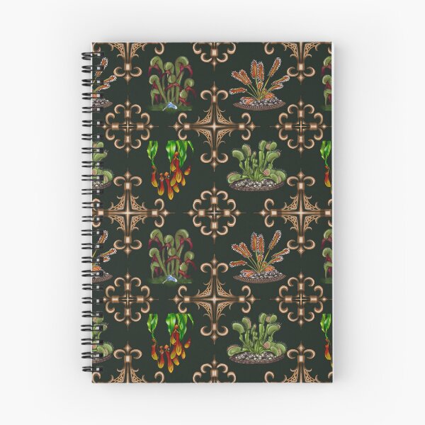 Item preview, Gothic carnivorous plant pattern designed and sold by TanyaRomeo.