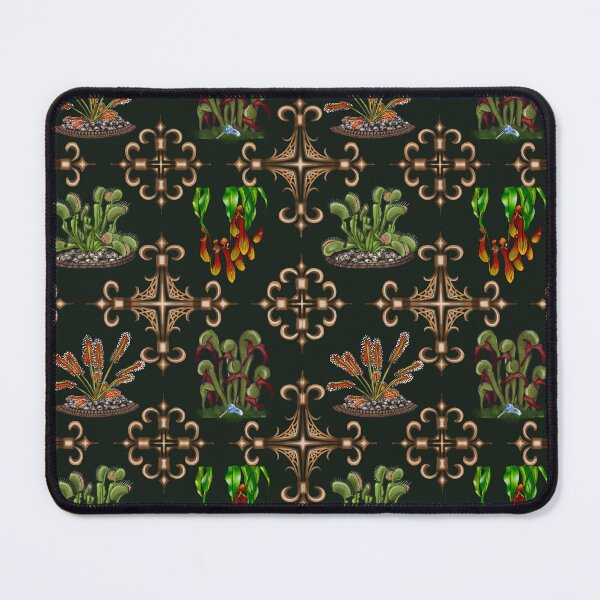 Item preview, Gothic carnivorous plant pattern designed and sold by TanyaRomeo.