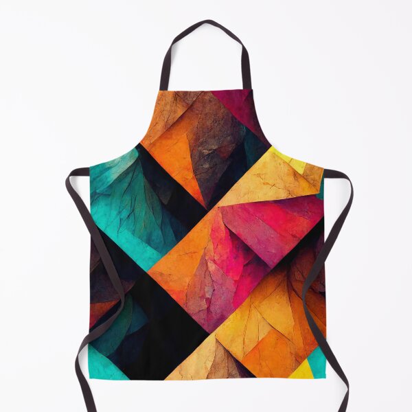 Item preview, Dimora - Abstract diamonds in rich play of colors (3/4) designed and sold by sabantha.