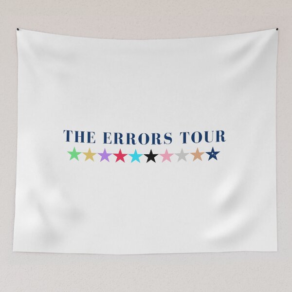 Item preview, The Errors Tour designed and sold by LisaMichelleArt.