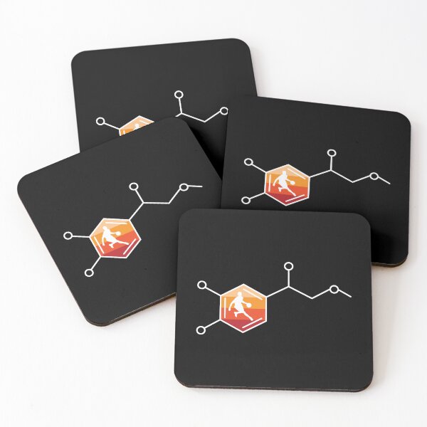 Item preview, Adrenaline Molecule Chemical Structure Basketball T Shirt designed and sold by 2mrwdust.