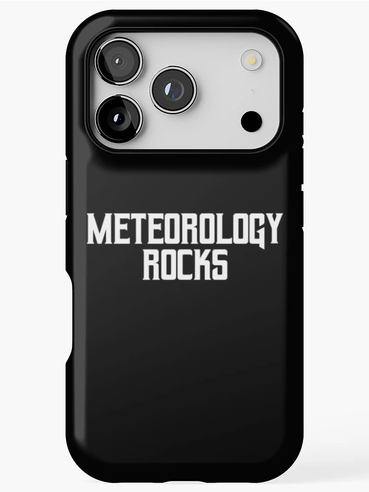 Thumbnail 1 of 4, iPhone Case, Meteorology Rocks designed and sold by teesaurus.