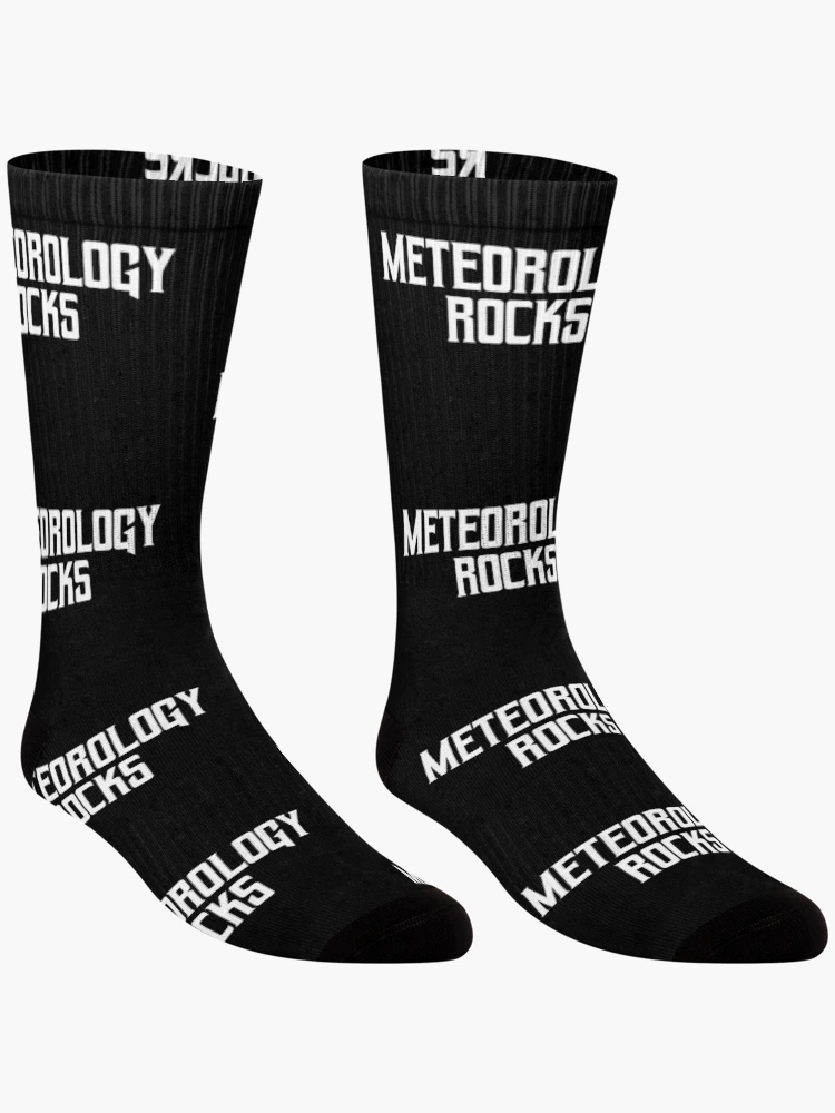 Thumbnail 3 of 5, Socks, Meteorology Rocks designed and sold by teesaurus.