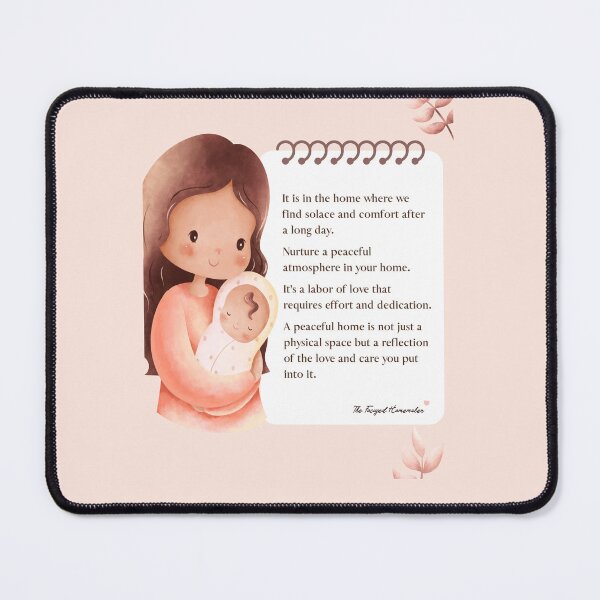Item preview, Home Where We Find Solace and Comfort After a Long Day designed and sold by TheFocusedShop.