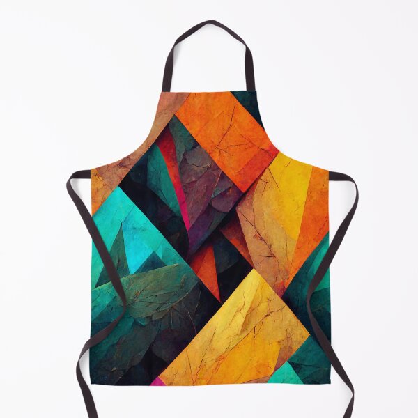 Item preview, Dimora - Abstract diamonds in rich play of colors (4/4) designed and sold by sabantha.