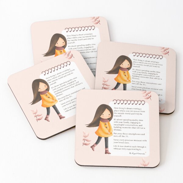 Item preview, Slow Living With Your Family designed and sold by TFHStore.