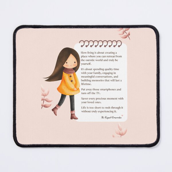 Item preview, Slow Living With Your Family designed and sold by TFHStore.