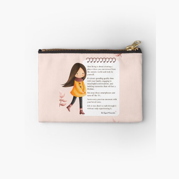 Item preview, Slow Living With Your Family designed and sold by TheFocusedShop.