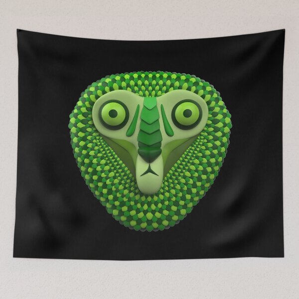 Item preview, Green Monkey Mask designed and sold by TheNewPixel.
