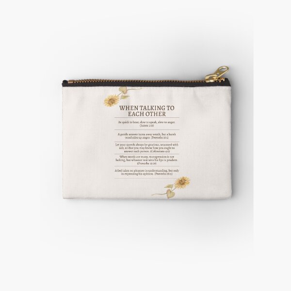 Item preview, Bible Verses to Remember When Talking to Each Other designed and sold by TheFocusedShop.