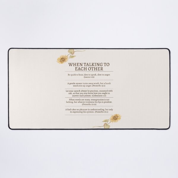 Item preview, Bible Verses to Remember When Talking to Each Other designed and sold by TheFocusedShop.