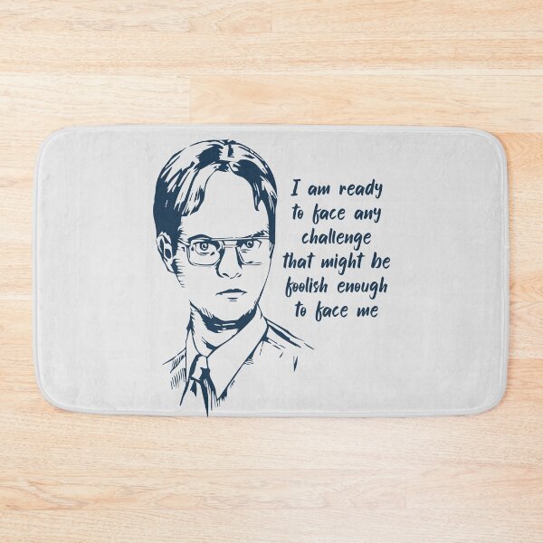 Item preview, Dwight Challenge Quote  designed and sold by Fanverse Merchandise.