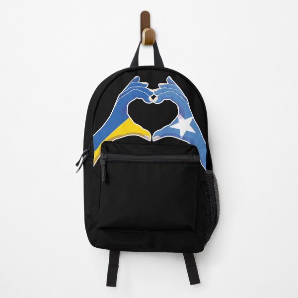 Item preview, Somalia Somali Ukraine Ukrainian Love Heart Peace designed and sold by FlagX.