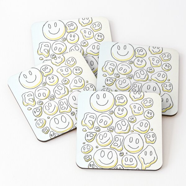 Item preview, Melting Smiley Faces designed and sold by HBOriginalsArt.