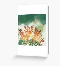 Sandstone Fossils Greeting Card