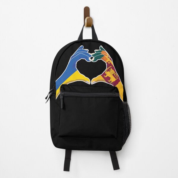 Item preview, Sri Lanka Sri Lankan Ukraine Ukrainian Love Heart Peace designed and sold by FlagX.