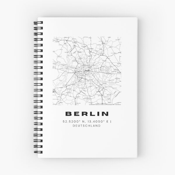 Item preview, Berlin Coordinates - Minimalist Map Design designed and sold by RM-Journey.