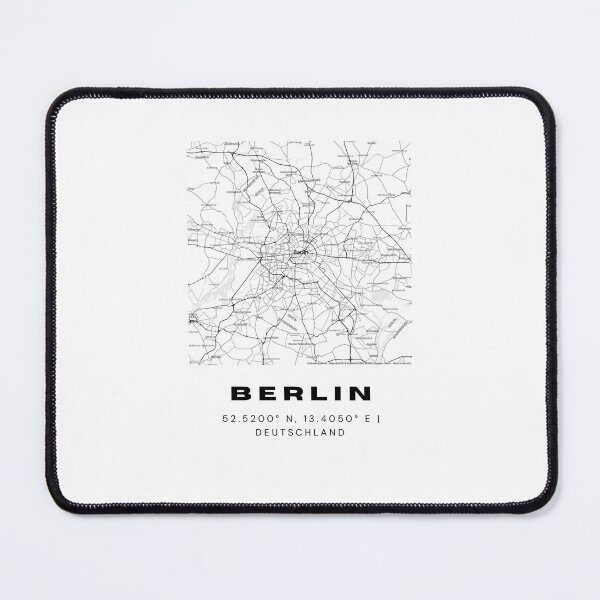 Item preview, Berlin Coordinates - Minimalist Map Design designed and sold by RM-Journey.