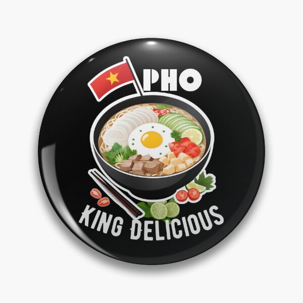 Artikelvorschau, Genießen Sie den Geschmack mit King Delicious Pho! entworfen und verkauft von ArchVibe.
