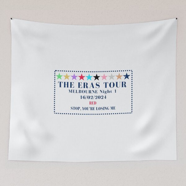 Item preview, Melbourne Night 1- Eras - Surprise Songs designed and sold by LisaMichelleArt.