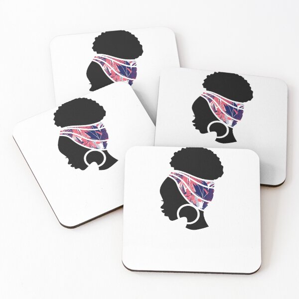 Item preview, Afro Woman with Tropical Pattern, Black History  designed and sold by Logiamerch.