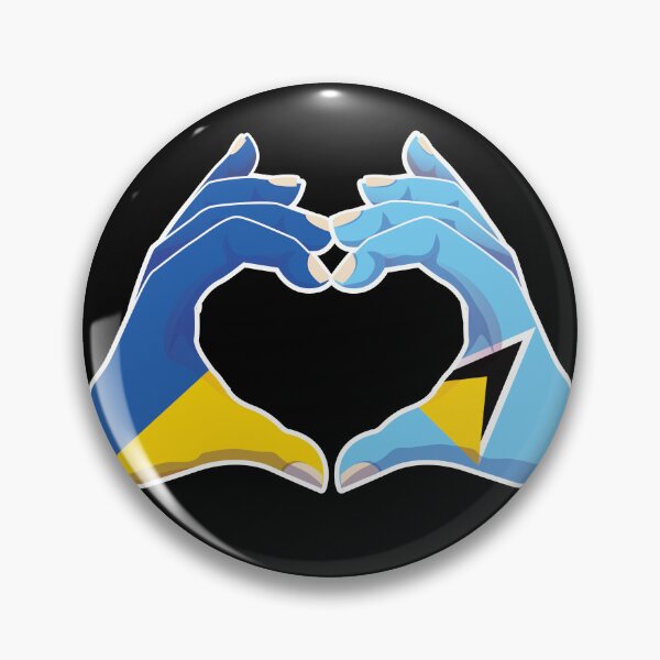 Item preview, Saint Lucia Saint Lucian Ukraine Ukrainian Love Heart Peace designed and sold by FlagX.