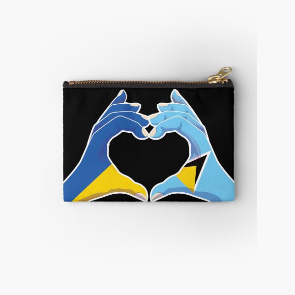 Item preview, Saint Lucia Saint Lucian Ukraine Ukrainian Love Heart Peace designed and sold by FlagX.