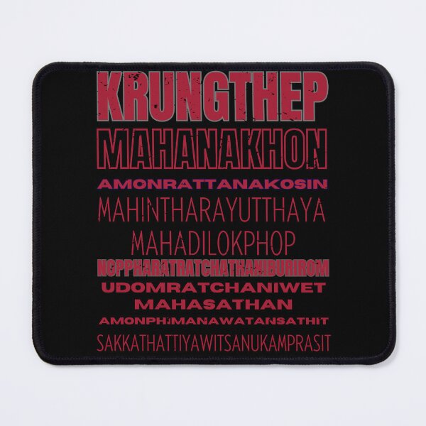 Item preview, Bangkok's Full Name designed and sold by wazhyp.