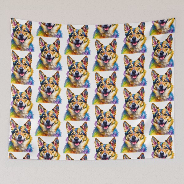 Item preview, Pop-Art Swedish Vallhund Impressionism  designed and sold by Fredster1966.