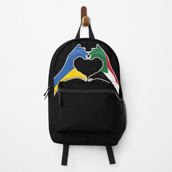 Item preview, Sudan Sudanese Ukraine Ukrainian Love Heart Peace designed and sold by FlagX.