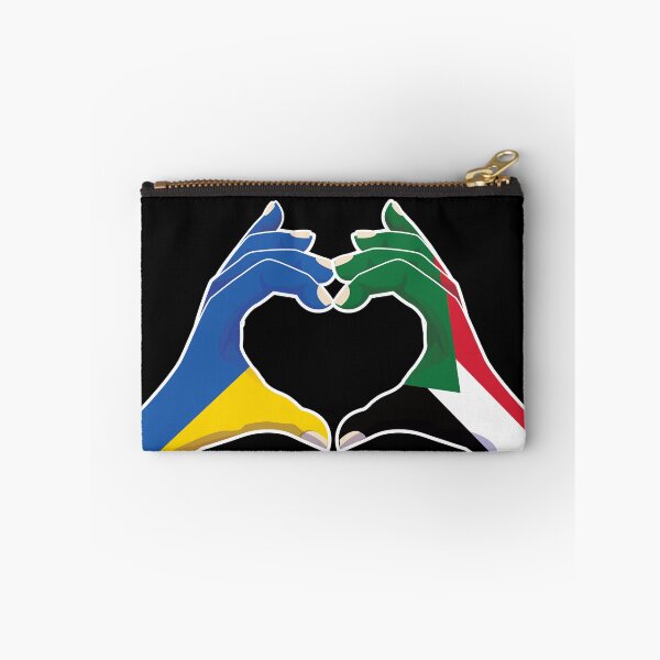 Item preview, Sudan Sudanese Ukraine Ukrainian Love Heart Peace designed and sold by FlagX.