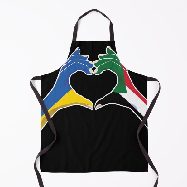 Item preview, Sudan Sudanese Ukraine Ukrainian Love Heart Peace designed and sold by FlagX.