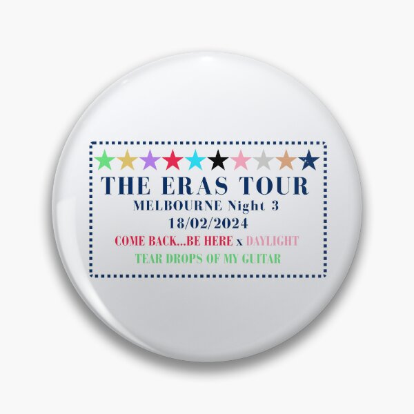 Item preview, Melbourne Night 3 - Eras - Surprise Songs designed and sold by LisaMichelleArt.