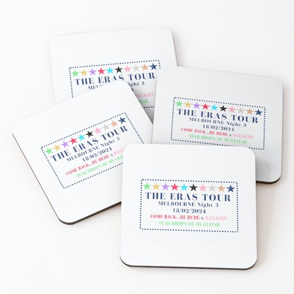 Item preview, Melbourne Night 3 - Eras - Surprise Songs designed and sold by LisaMichelleArt.