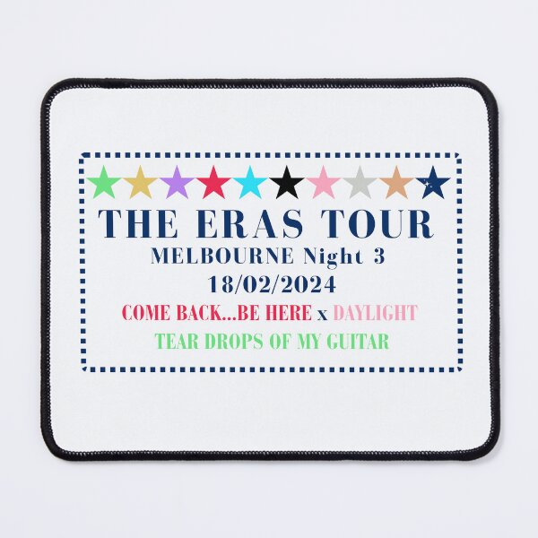 Item preview, Melbourne Night 3 - Eras - Surprise Songs designed and sold by LisaMichelleArt.