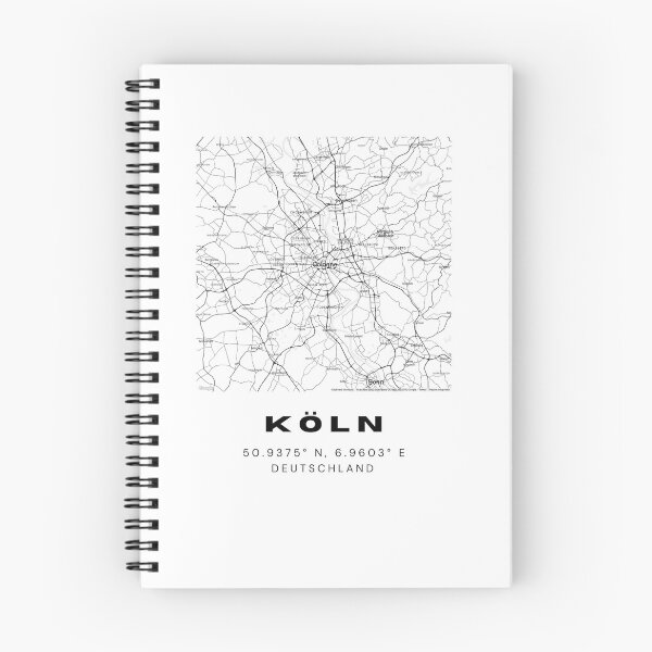 Item preview, Cologne (Köln) Coordinates - Sleek Map Art designed and sold by RM-Journey.