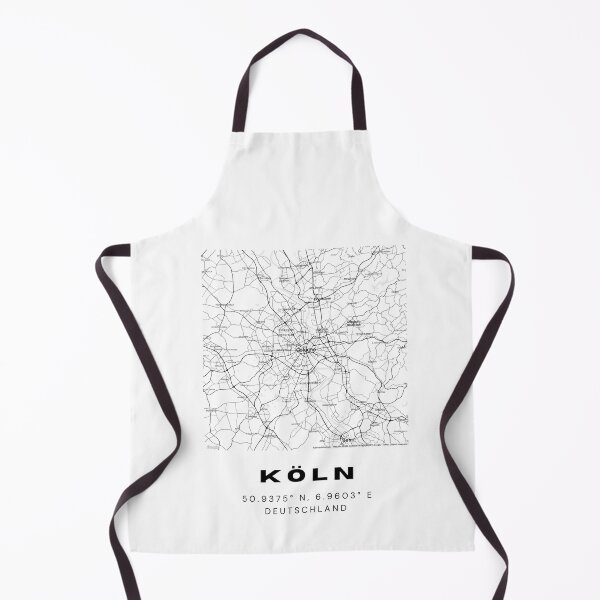 Item preview, Cologne (Köln) Coordinates - Sleek Map Art designed and sold by RM-Journey.
