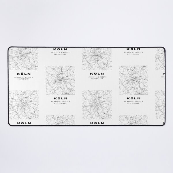 Item preview, Cologne (Köln) Coordinates - Sleek Map Art designed and sold by RM-Journey.