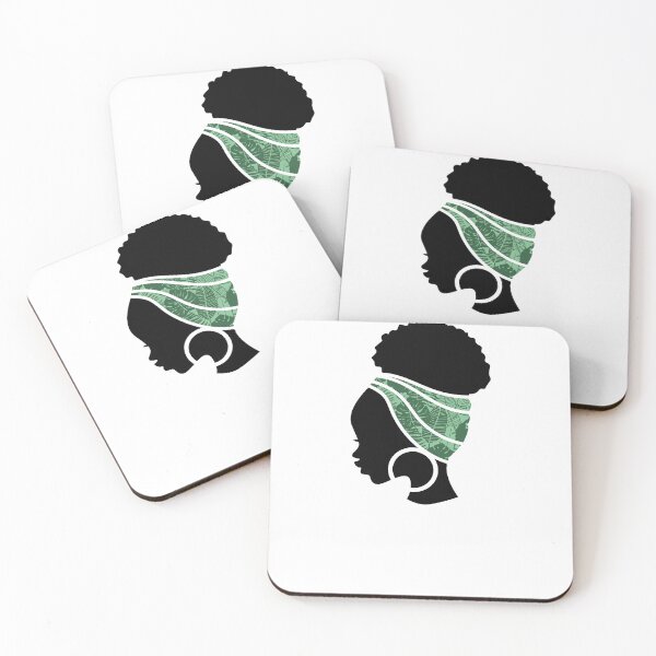 Item preview, Afro Woman with Tropical Pattern, Black History  designed and sold by Logiamerch.