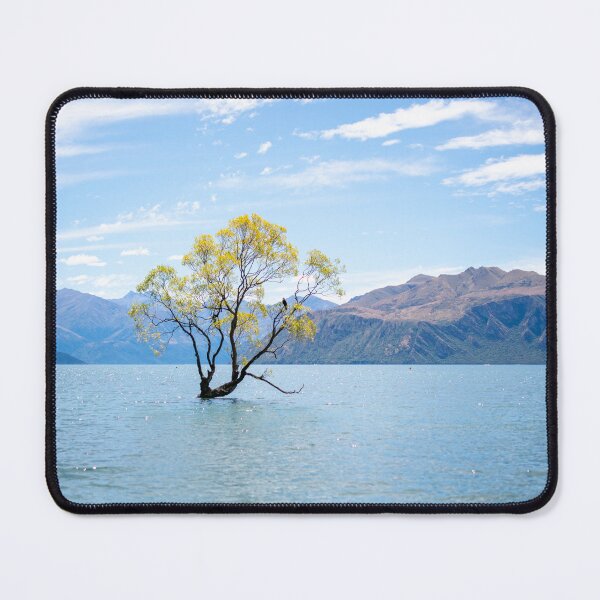 Item preview, Leaning Willow Tree Growing in Lake Wanaka designed and sold by ACHprints.