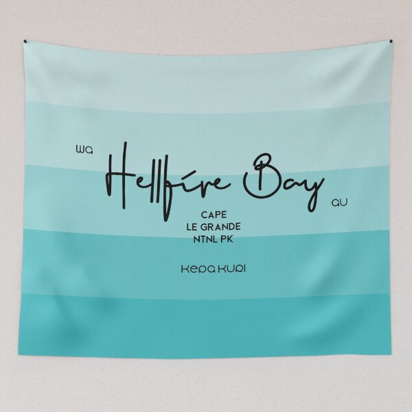 Item preview, Hellfire Bay, Cape Le Grande National Park, Esperance (Kepa Kurl), Wudjari Country, WA designed and sold by Corinne Alexa Jackson.