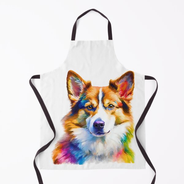 Item preview, Pop-Art Norwegian Lundehund Impressionism  designed and sold by Fredster1966.