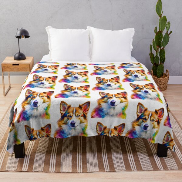 Item preview, Pop-Art Norwegian Lundehund Impressionism designed and sold by Fredster1966.